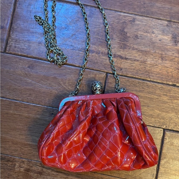 Brighton Handbags - Brighton city pouch Clutch Chain Purse